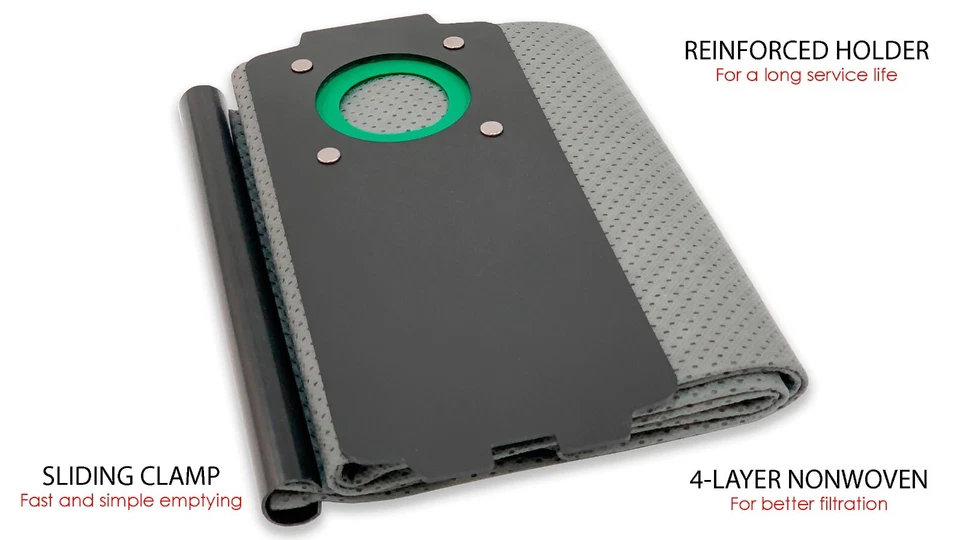 Wiederverwendbarer Staubsaugerbeutel Filtersack für FESTOOL CT15, CT MIDI/MINI-I - Bild 4 von 4