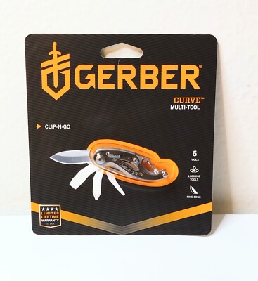 Gerber Curve Multi-tool (6 tools) Color: Grey