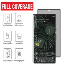 Full Cover Privacy Tempered Glass Anti-Spy Screen Protector For Google Pixel 6