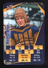 Red Grange Chicago Bears 2023 Football Legends Game Card