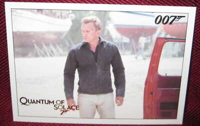 2015 RITTENHOUSE JAMES BOND QUANTUM OF SOLACE #30 DANIEL CRAIG GOLD 53/125
