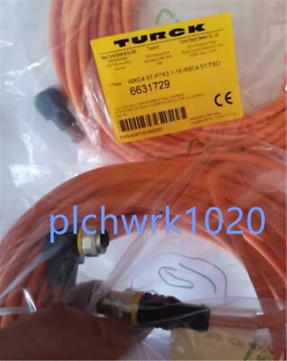 1 PCS NEW IN BOX Turck proximity switch cable WKC4.5T-P7X3.1-15-RSC4.5T/TXO