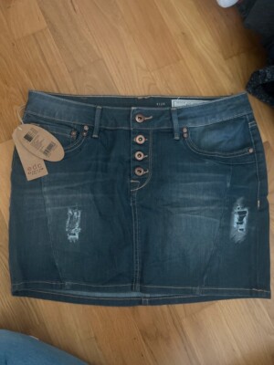 Neu mit Etikett Esprit Mini Rock Jeans Sexy Grosse S 36 Blau