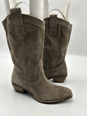 Diba True Womens GRAY Ankle Boots Shoes Size 6.5