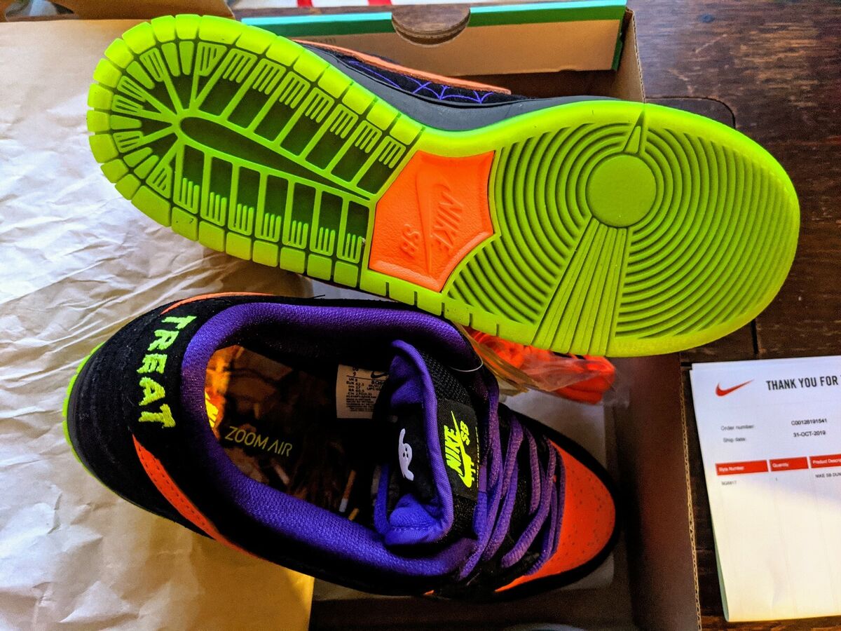RARE🦇🎃•Nike SB Dunk Low Pro 'HALLOWEEN NIGHT OF MISCHIEF RARE🦇🎃•Nike SB Dunk Low Pro 'HALLOWEEN NIGHT OF MISCHIEF