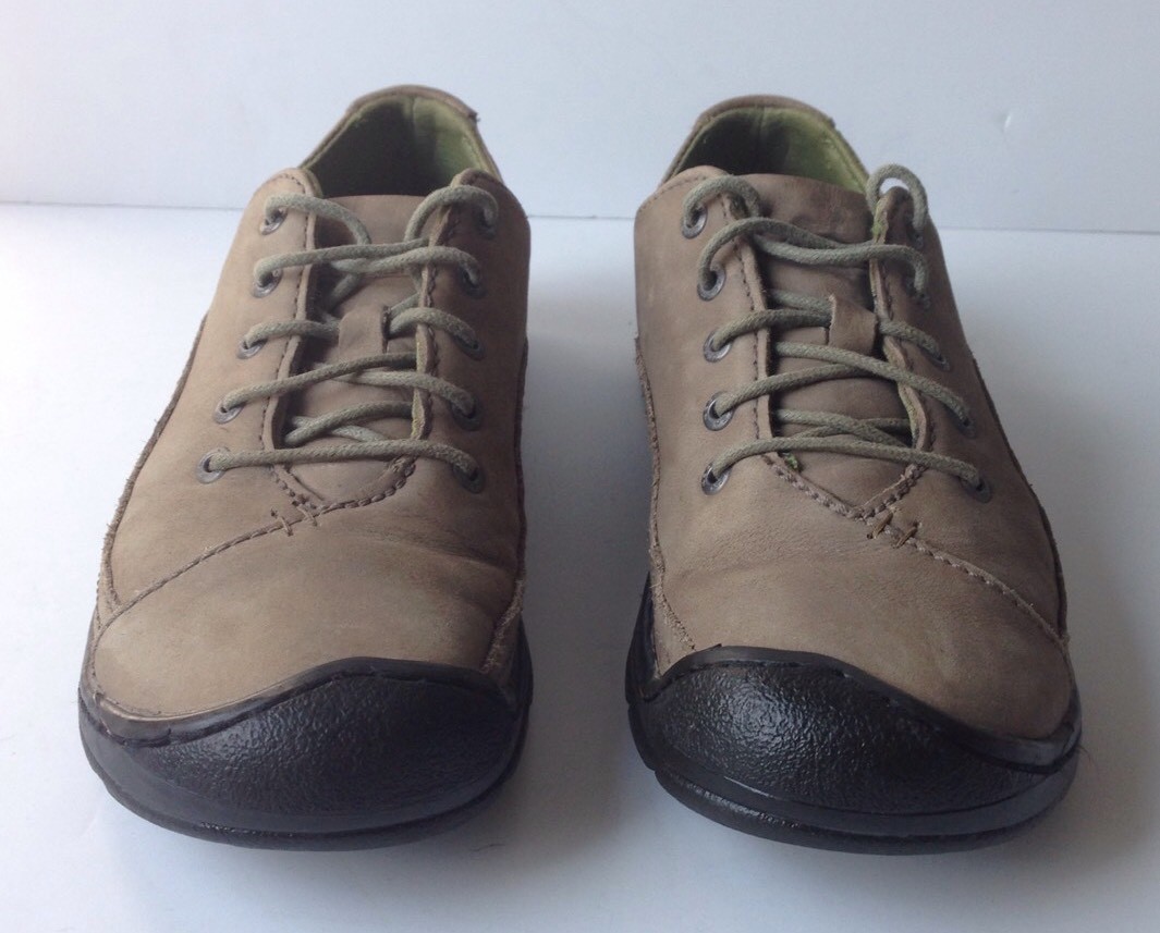 Scarpe da trekking KEEN in pelle scamosciata marrone sneakers da donna taglia 6 5