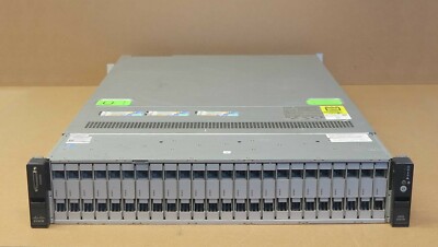 Cisco UCS-C240-M3S 24x 2,5'' Bays 2x E5-2630Lv2 2,4GHz 128GB Ram 2HE Rack Server 