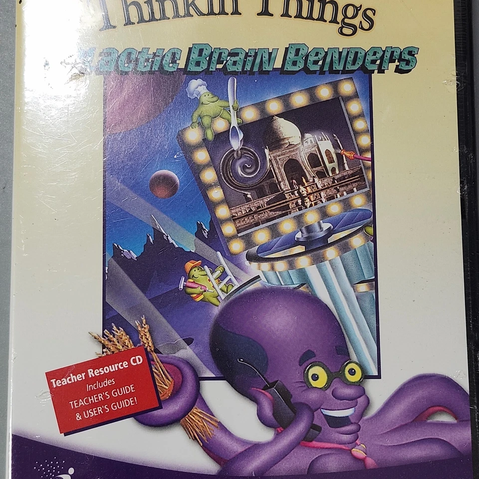 Galactic Brain Benders Tinkin Things 3 School Edition Problem Solving CD-ROM - Image 4 of 4