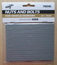 Nuts & Bolts for Vehicle/Diorama Plastic Set A Small Meng Supplies SPS5