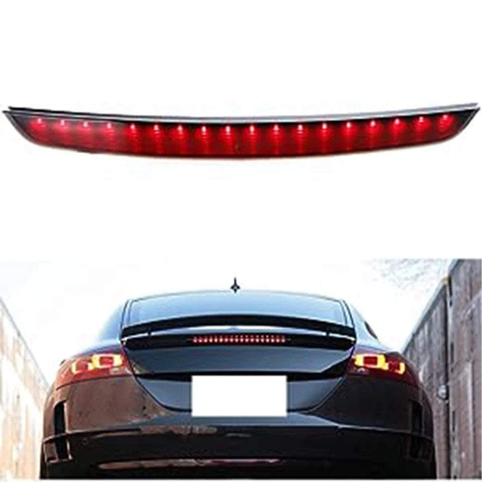 Lente de humo LED centro de alto nivel 3RD luces de freno para Audi TT Quattro 06-15 Foto 2 de 4