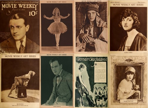 Movie Weekly Movies Cinema Films Fans - 15 Old Magazines (1921-1922) on DVD - Picture 12 of 12