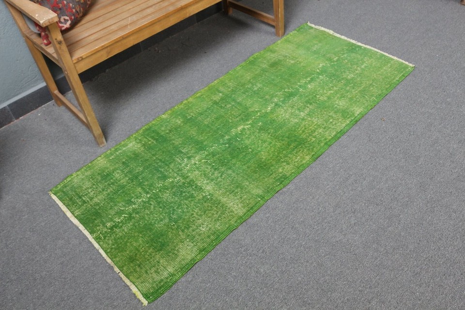 2.3x5.5 ft Small Rug, Turkish Rug, Moroccan Rugs, Vintage Rug, Wool Rug