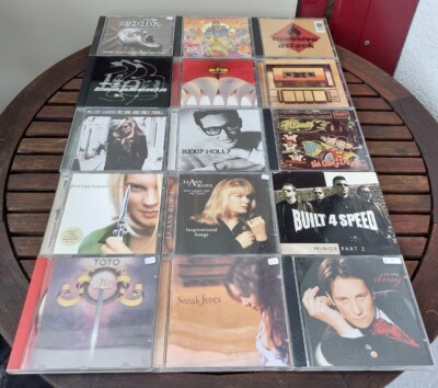 15x CDs Album Pop Rock Massive Attack Toto Buddy Holly A-HA Prodigy Phillip Boa