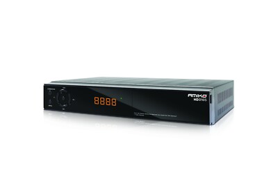 Amiko HD 8165 Wi-Fi Satellitenreceiver   DVB-S2, HEVC, USB, Conax, LAN