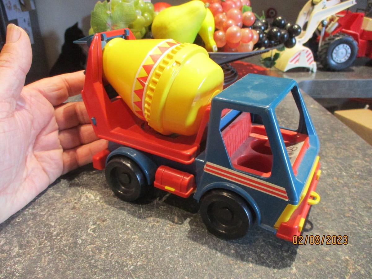 Jouet ancien : camion benne en bois Dejou - Jeux & Jouets