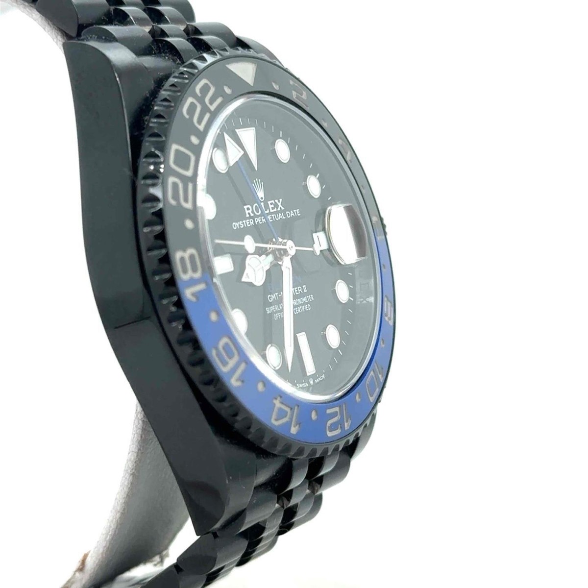 Rolex GMT-Master II Custom Black PVD Automatic 40mm Jubilee Rolex GMT-Master II Custom Black PVD Automatic 40mm Jubilee
