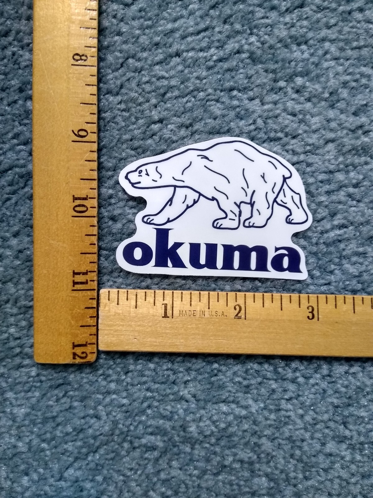 OKUMA FISHING REELS DECAL STICKER VINYL WATERPROOF free shipping