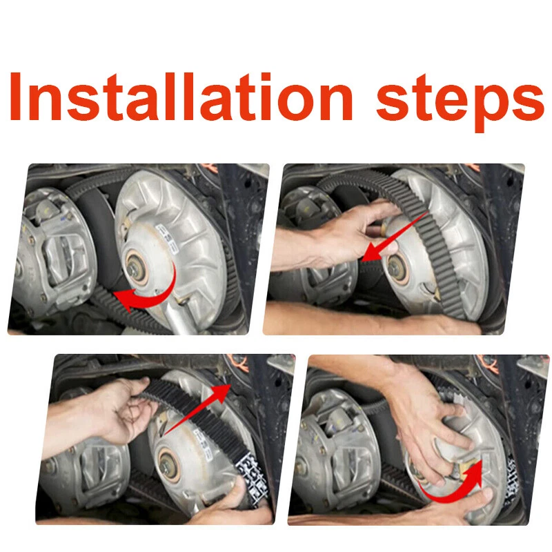 For 2015-2021 Polaris RZR 1000 XP RZR 1000 XP 4 Crew Clutch Drive Belt 3211180 - Image 3 of 4