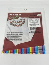 Dizzle Dizzle Pre-Shaded Merry Christmas 53019 14x17 Iron-On Transfer Vtg 90s