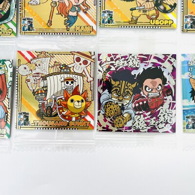 One Piece Great Pirate Seal Wafer LOG.9 Complete All 40 types