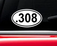 3.08 308 AR-15 Decal Vinyl Car Window Sticker ANY SIZE