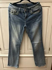 VIGOSS Jeans, Womens, 93% Cotton, 2%Spandex, Size 8/30, Slim Boot, Heritage Fit 
