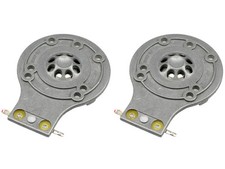All Metal Diaphragm for JBL 2412 2412H-1 Horn Driver 125-10000 2 Pack D-2412-2
