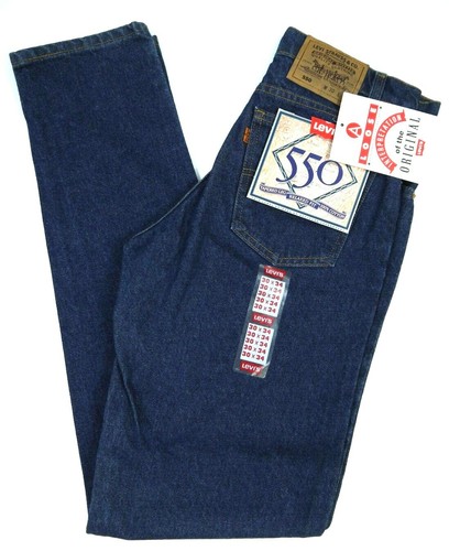 Vintage Levis 550 Jeans Mens 30x34 NWT 