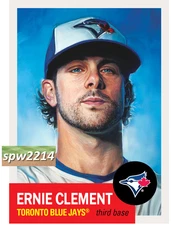 Topps Living Set Ernie Clement #889 - Presale