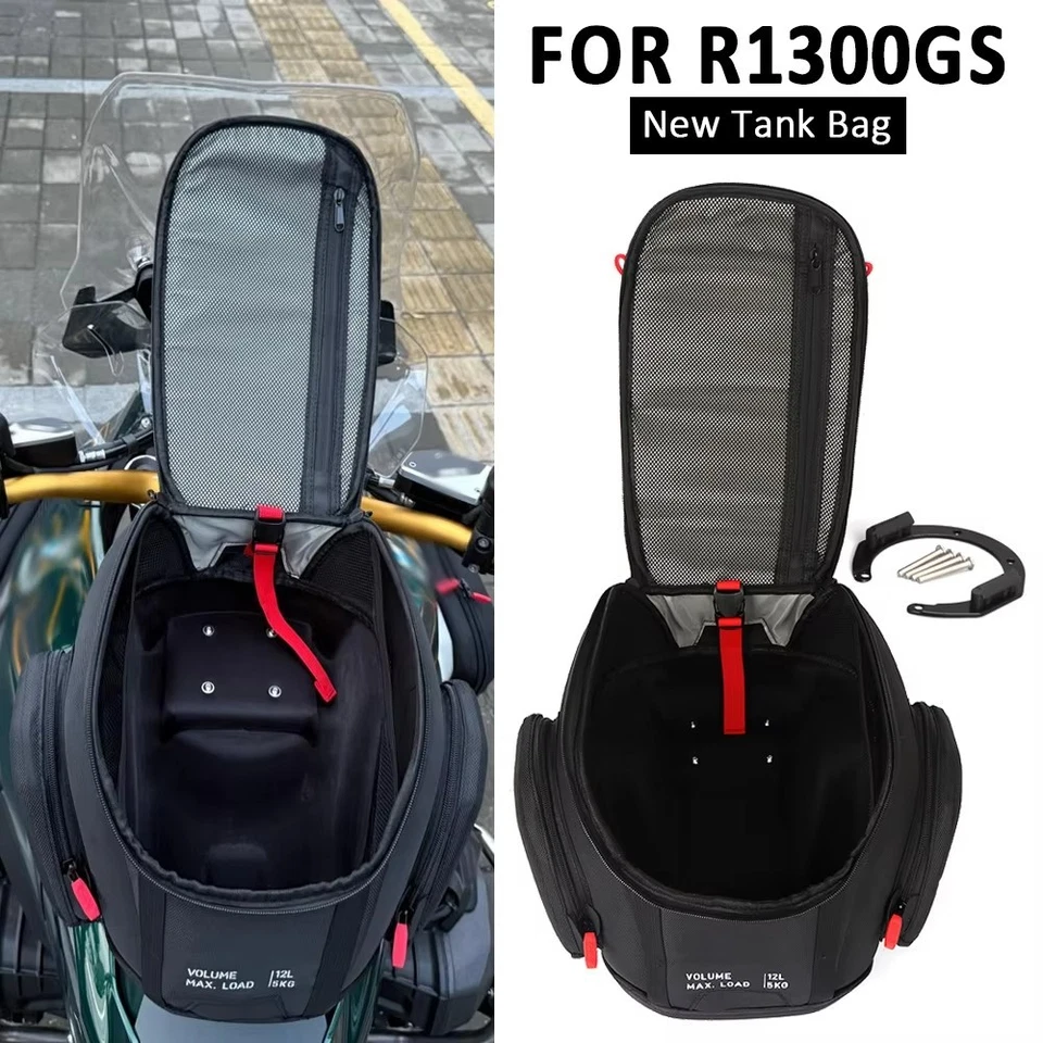 Für BMW R1300GS 2023 2024 2025 Wasserdichter Werkzeugrucksack - Tankrucksack 12L - Bild 4 von 4