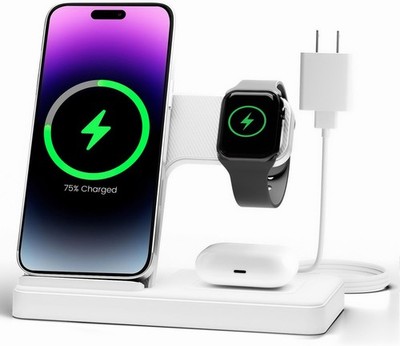 3 in 1 wireless charger stand devices