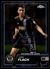 Leon Flach 2023 Topps Chrome MLS #12 Philadelphia Union Soccer READ FREE SHIP