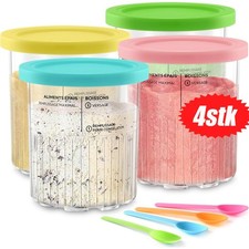 4x Creami Behälter Eisbecher für Ninja Crea...