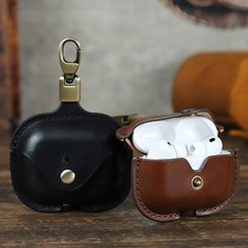 Genuine Leather Earphone Case For Apple AirPods Pro 3 2025 Pro 2 Protect Cover