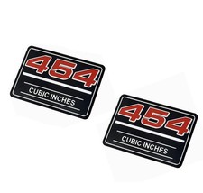 2x Bbc 454 Cubic Inch Emblem Valve Cover Metal Insert Decal Tonawanda 2x Bbc 454 Cubic Inch Emblem Valve Cover Metal Insert Decal Tonawanda