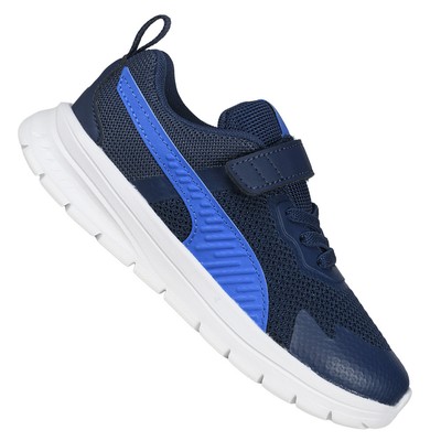 PUMA Evolve Run Mesh Kleinkinder Casual Sneaker Freizeit Schuhe schwarz neu