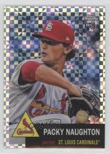 2022 Topps Chrome Platinum Anniversary X-Fractor Packy Naughton #396 0z0v