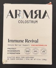 ARMRA Bovine Colostrum Superfood Grass-Fed Immune Fitness Brain Watermelon 90 ct