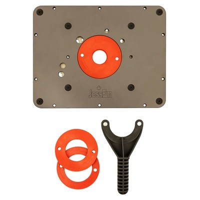 JessEm 03110 Mast-R-Plate Mounting Plate for 9-1/4 x 11-3/4'' Table Tops