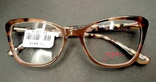 NEW SALSA  EYEGLASSES FRAME SA20201 Tortoise/brown 53-17-140 Cat Eye Full Rim 