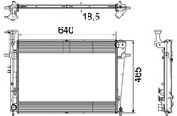 MotorküHler WasserküHler Premium Line Mahle CR 908 000P FüR KIA SL Sportage 3 2