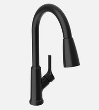 Elkay LK1410MB Kitchen Faucet Pull Down Sprayer Single Handle Matte Black NEW