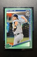 2025 Panini Donruss - Optic Rated Prospects Ben Hess #184 Black Velocity...