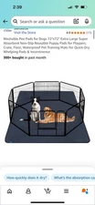 Washable Pee Pad for Dogs 72x72 Reusable Dog Pad Non-slip NEW + FAST SHIPPING