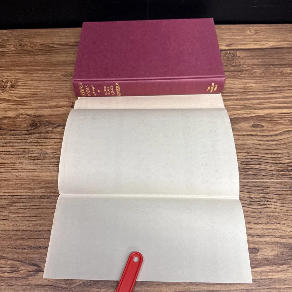 Poems 1906 - 1926 by Rainer Maria Rilke 1976 HOGARTH PRESS Hardcover HC/DJ - Image 4 of 4