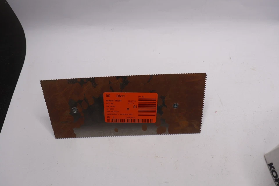 Paleta de suelo Roberts económica de doble muesca 10-181 - oxidada Foto 3 de 4