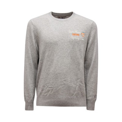 M9707 MAGLIONE UOMO MC2 SAINT BARTH HERON MAN WOOL BLEND SWEATER