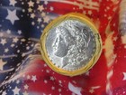 ROLL OF 20 SILVER MORGAN DOLLARS 1889 END / CC END BU613 — photo 6