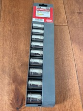 Craftsman Deep Socket Set 9pc. 38 In. Drive 6pt Easy To Read 34545 Metric