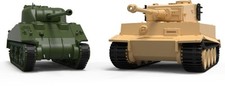 Image of Airfix Classic Conflict Tiger 1 vs Sherman Firefly 1:72 Scale